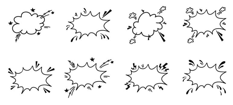 Comic Blast Bubble vector