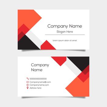 Red background template vector