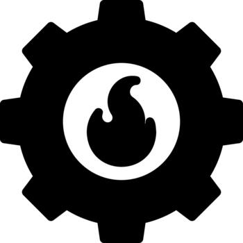 configuration solid glyph icon vector