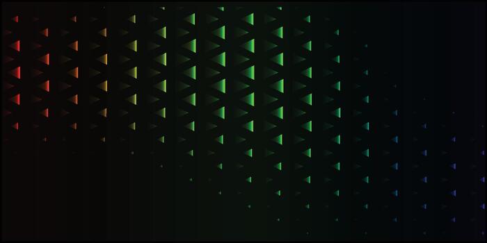 resumen geométrico modelo con brillante triangular elementos. vector