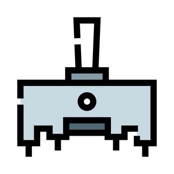 Electronic toggle switch control component icon vector