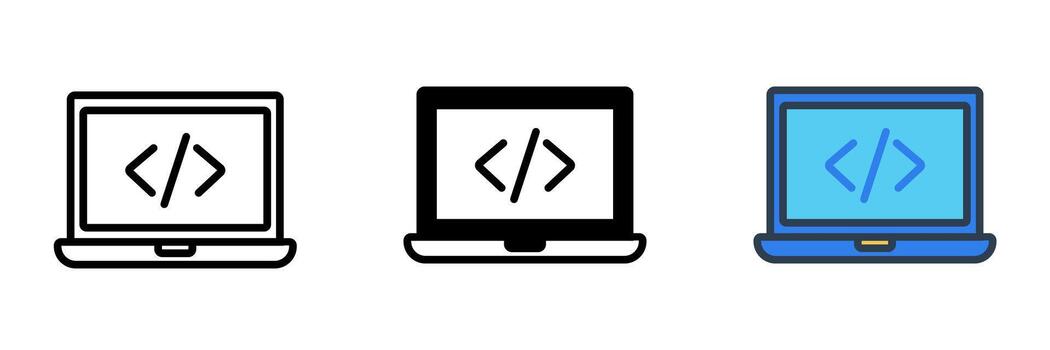 codificación práctica es el proceso de aprendizaje programación lógica, mejorando resolución de problemas, y creando funcional software mediante código desarrollo. vector