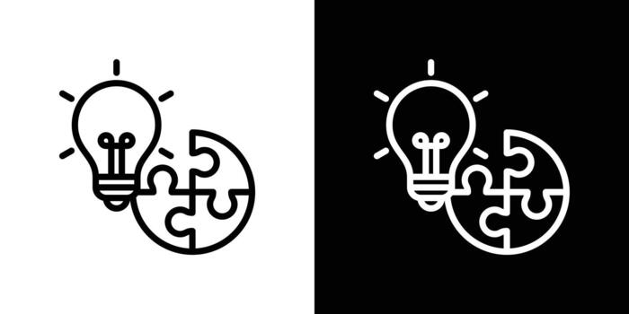 Problem Solving Icon Sheet vector
