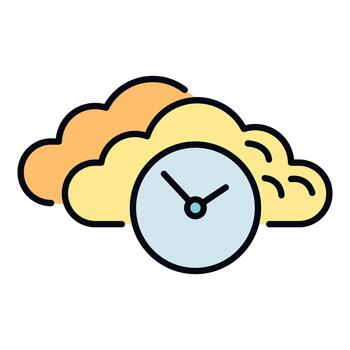 Cloud computing time management technology storing data vector