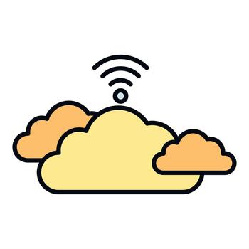 Cloud computing data storage wireless network access vector