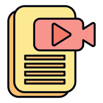 en línea tutorial lección digital mi aprendizaje contenido vector