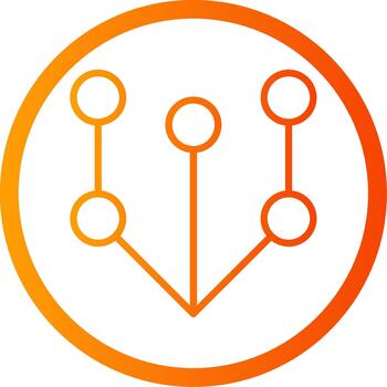 Develop Tech Styled Form Icon vector