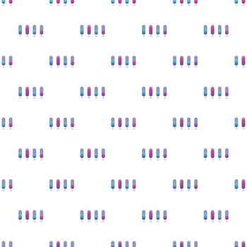 Repeating data visualization pattern showing progress and loading bars vector