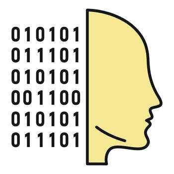 Human profile merging with binary data code vector