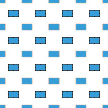 Billiard table objects creating a blue pattern vector