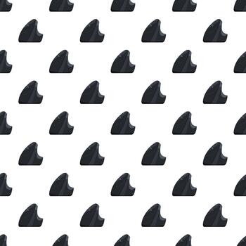 Vertical ergonomic computer mouse pattern technology background vector
