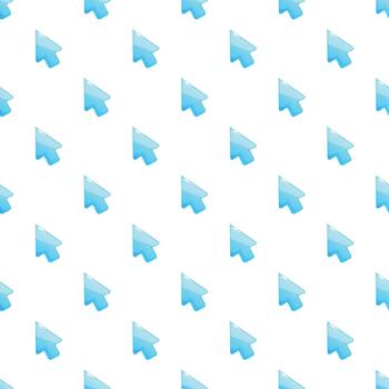 azul cursor puntero flecha sin costura modelo antecedentes vector