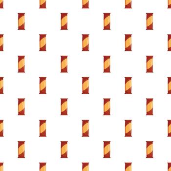 Chocolate bar snack wrapper repeating seamless pattern vector
