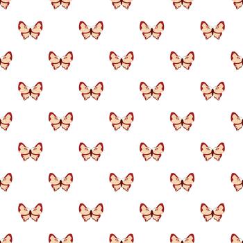repitiendo mariposa modelo creando sin costura blanco antecedentes vector