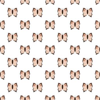 mariposa modelo creando sin costura decorativo antecedentes textura vector