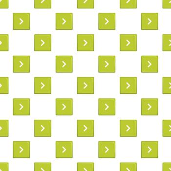 Green right arrow button square seamless pattern vector