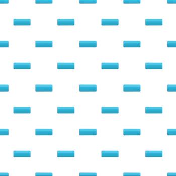 Blue rectangular shapes forming seamless abstract pattern vector