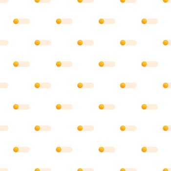 naranja palanca cambiar ui botón sin costura modelo vector