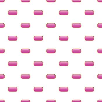 repitiendo rosado lustroso rectangular web botones modelo vector