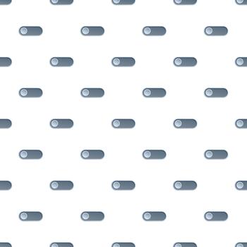 User interface toggle switch seamless pattern background vector