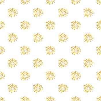 Firework pattern creating a festive celebration background vector