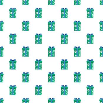 repitiendo regalo cajas creando festivo fiesta modelo vector