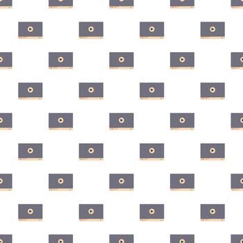 Repeating player interface pattern for streaming vector