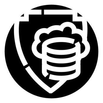 nube base de datos seguridad proteger proteger sensible datos vector