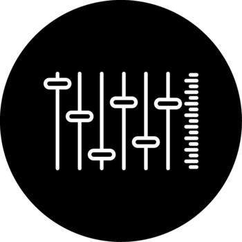 Git Version Control Line Circle Inverted vector