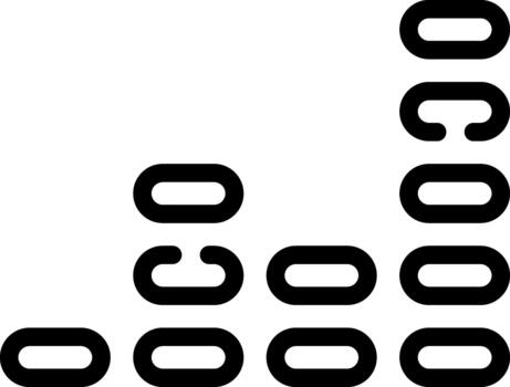 igualada línea íconos vector