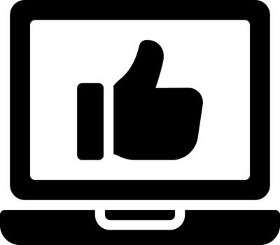 solid like glyph icon vector