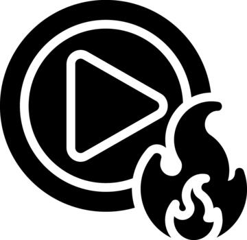 sólido glifo icono sólido vector