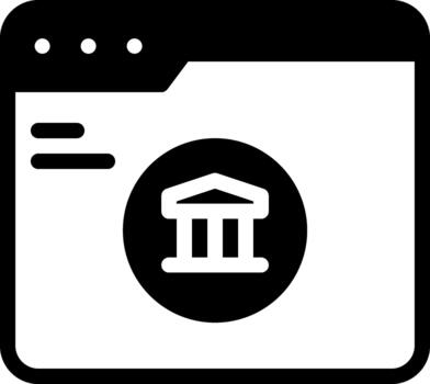 solid website solid glyph icons vector