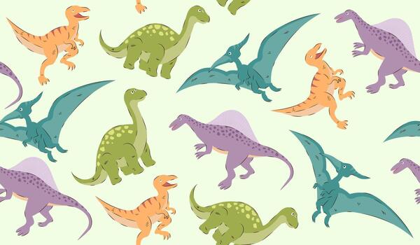 dinosaurios modelo antecedentes vector