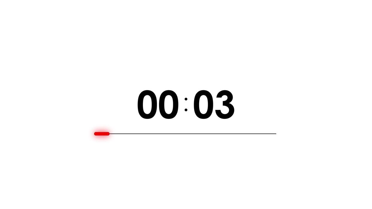 Timer Transparent Background Stock Video Footage for Free Download