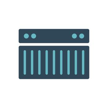 profesional servidor controlar interfaz vector