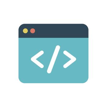 moderno codificación interfaz ilustración vector