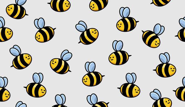abejas modelo antecedentes vector