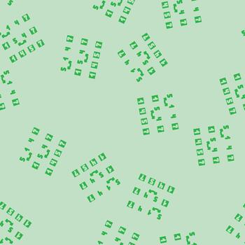 insertion sort algorithm glyph seamless pattern vector