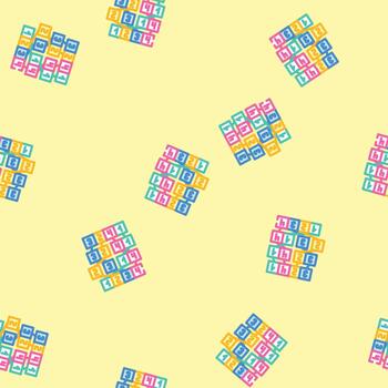 mergesort algorithm seamless pattern vector