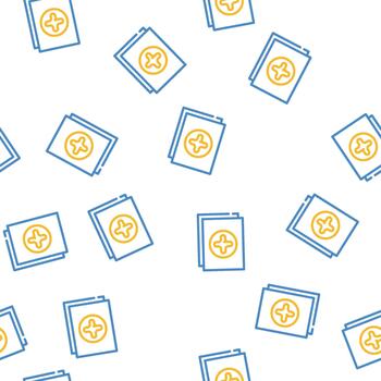 new file seamless pattern vector