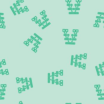 quicksort algorithm line seamless pattern vector