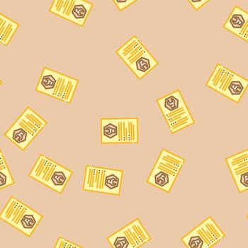 technical terms seamless pattern vector