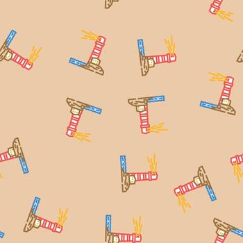 lighthouse progress seamless pattern vector