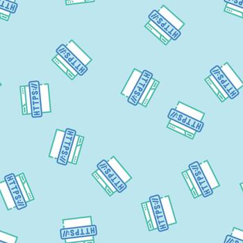 https seo seamless pattern vector