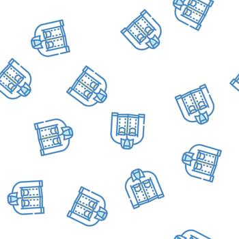 jacket denim seamless pattern vector