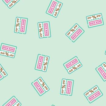 promoción código afiliado programa sin costura modelo vector