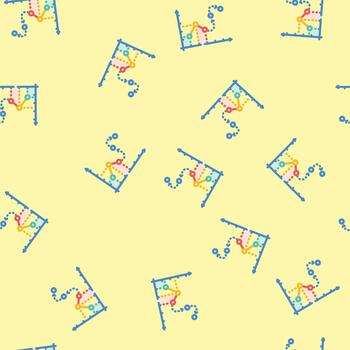 predictive analytics seamless pattern vector