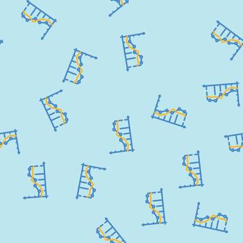 analytics chart big data seamless pattern vector