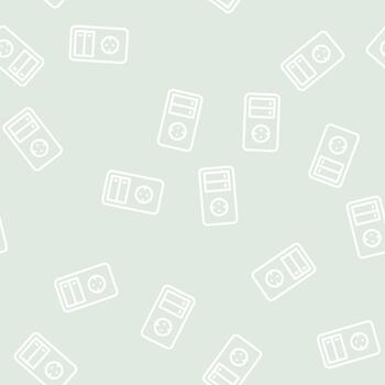 cambiar enchufe línea sin costura modelo vector